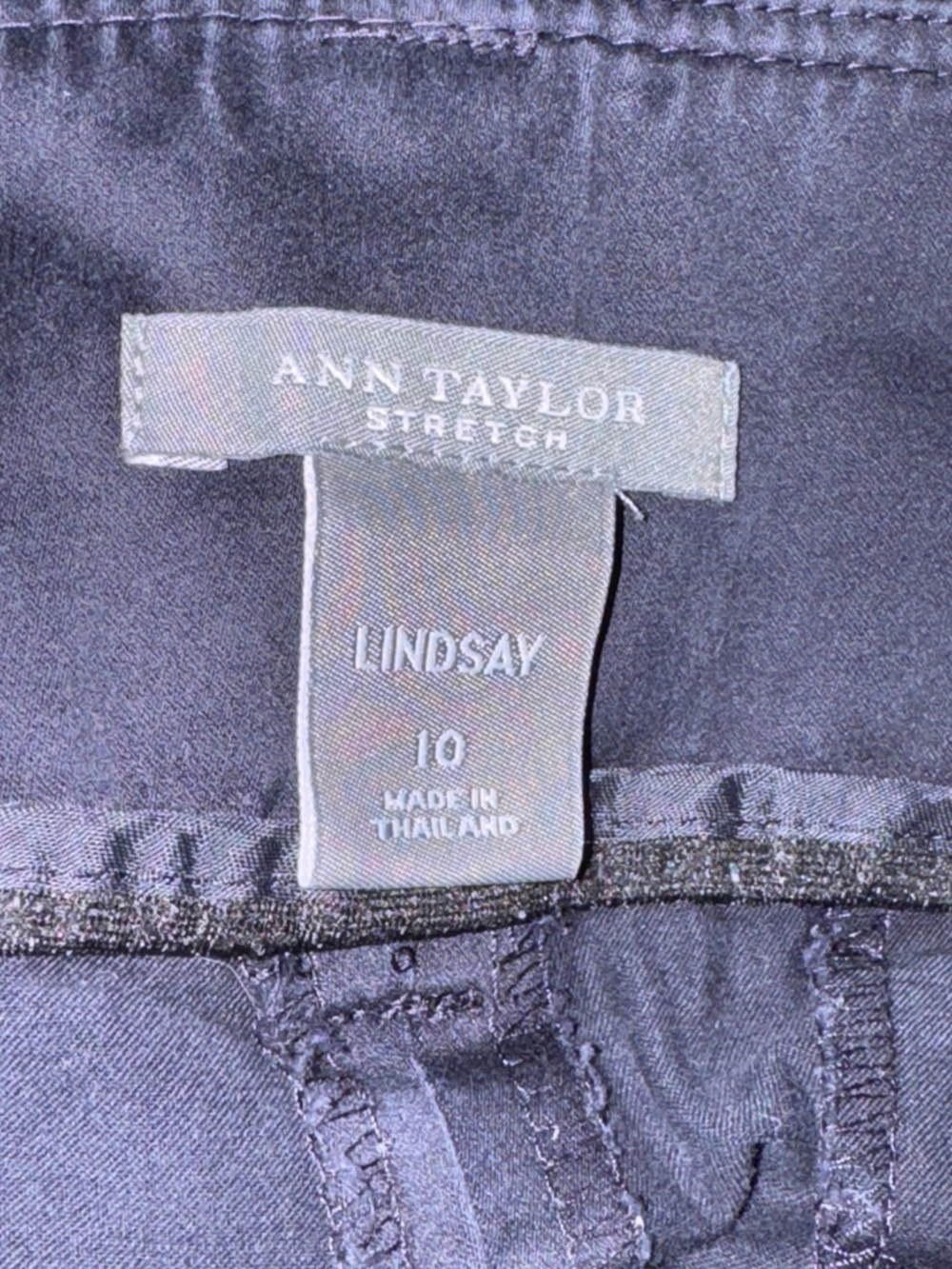 ANNE TAYLOR LINDSAY crop Pants- size 10 - Picture 6 of 9